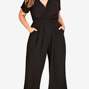 Avenue- Asplice Jumpsuit Black